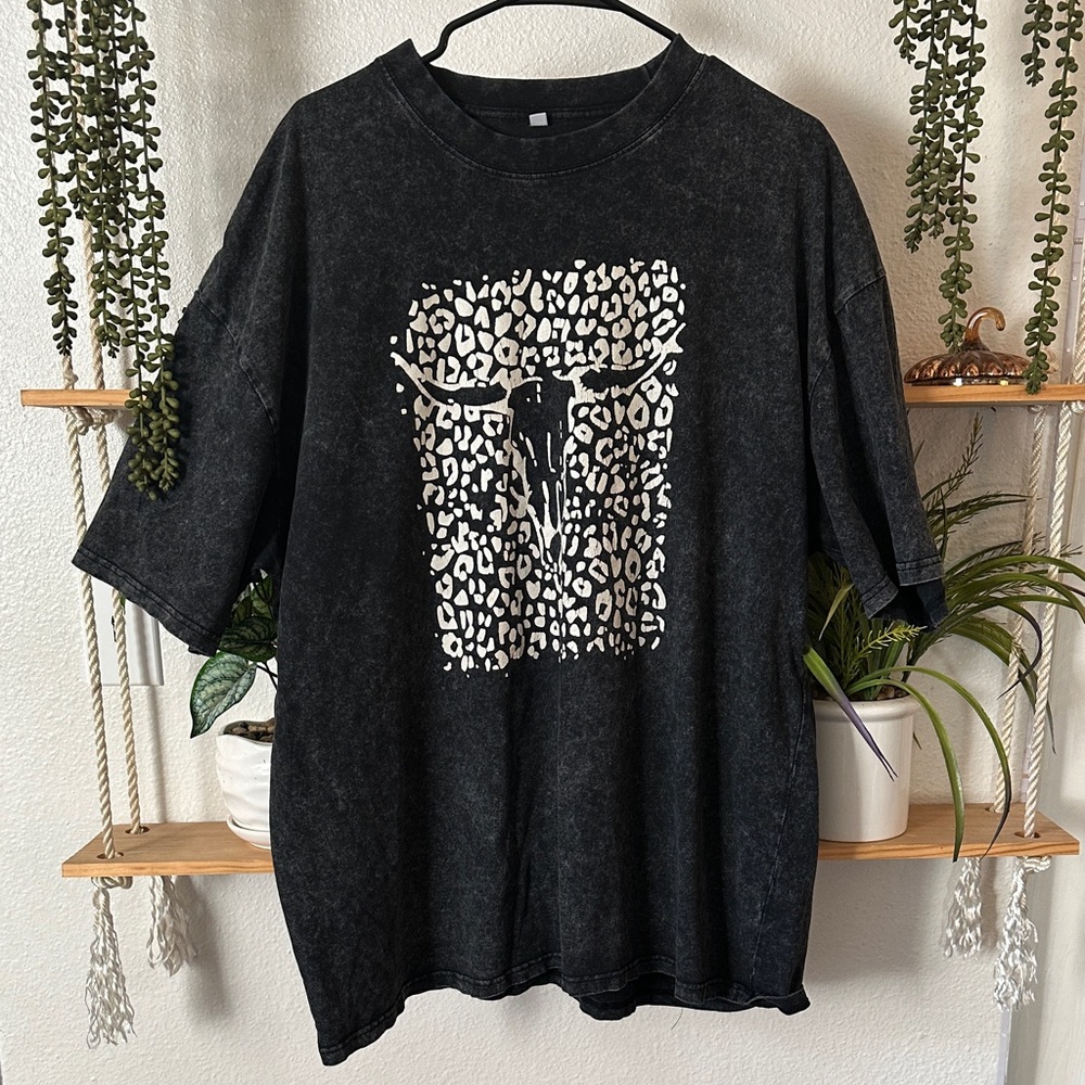 Black Graphic Tee